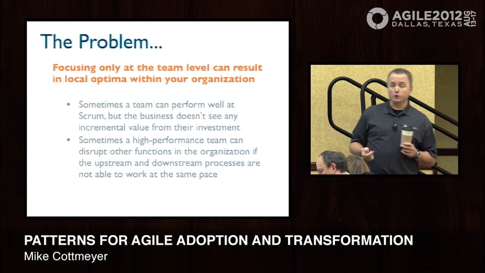 Patterns for Agile Adoption and Transformation